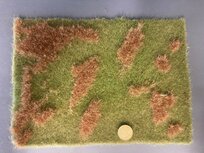 Scenery grass mat &quot;old grass&quot; late Summer 