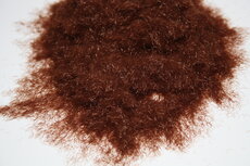Coffee brown grass fibres 2mm