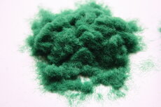 Dark green grass fibres (2mm)
