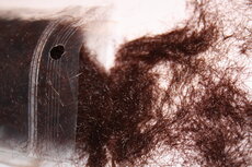 Coffee brown grass fibres 4.5 mm