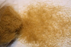 Beige grass fibres (6mm)