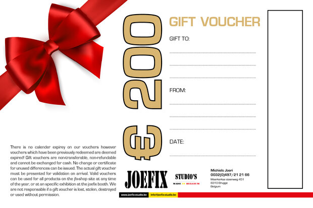200 &euro; voucher