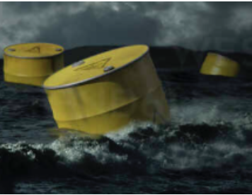 Floating / Sinking oil Barrels set 1/35