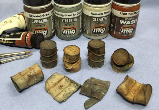 German / US oil barrels 1/72  - 1/87