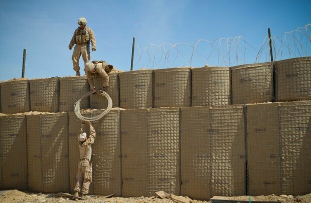 Hesco Barrier  set mil9 &amp;mil10  1/48