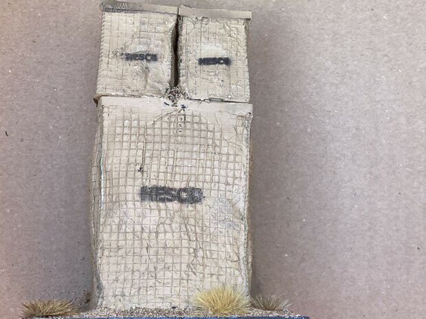 Hesco Barrier  set mil9 &amp;mil10  1/48