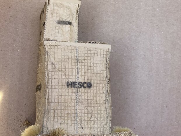 Hesco Barrier  set mil9 &amp;mil10  1/48
