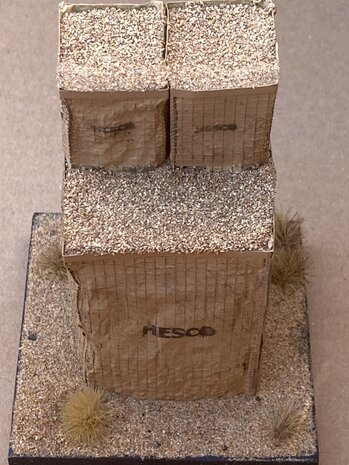 Hesco Barrier  set mil9 &amp;mil10  1/48