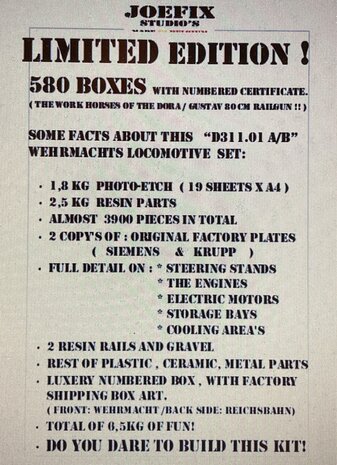 Wehrmacht Diesel / E Lokomotive D311.01 a/b