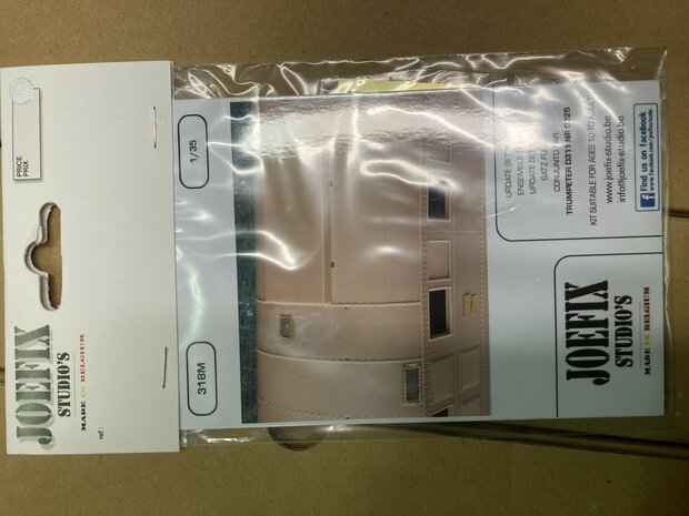 Exterior detail  set (small)  for Trumpeter Wehrmacht locomotive D311/ V188 1/35