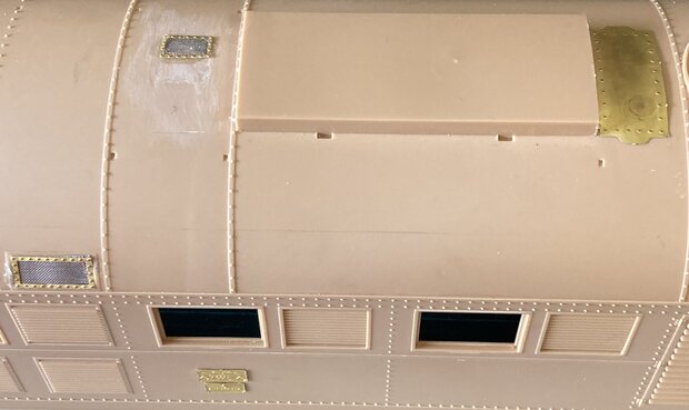 Exterior detail  set (small)  for Trumpeter Wehrmacht locomotive D311/ V188 1/35