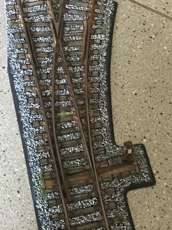 Right hand turnout 1/35 (German / European)