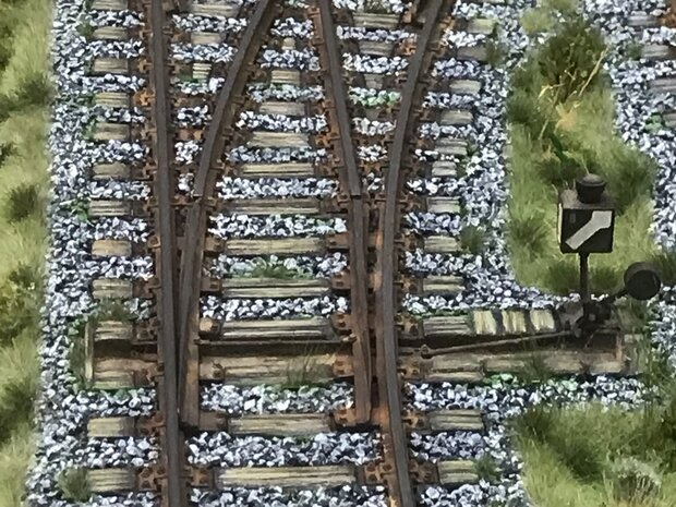 Right hand turnout 1/35 (German / European)