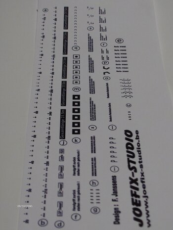 Decals for V&ouml;gele rotating platform 1/35