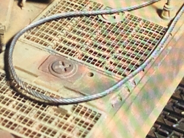 Cable of steel  1/32