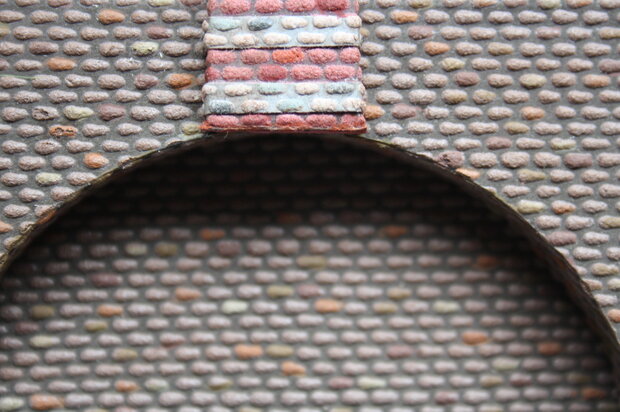 Wall material roll (brown) 2 x 1 m