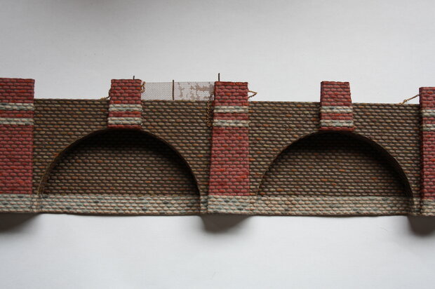 Wall material roll (brown) 2 x 1 m