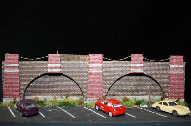 Street / wall material roll (grey) 2 x 1 m