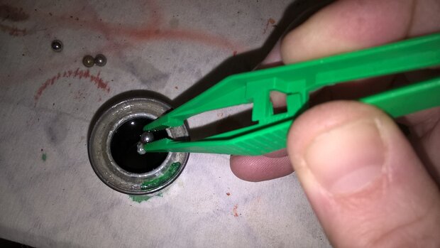 Set tweezers (plastic)