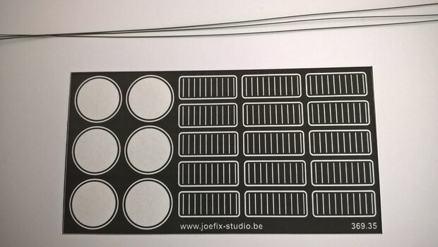 Vietnam urban deco set tables and chairs 1/35