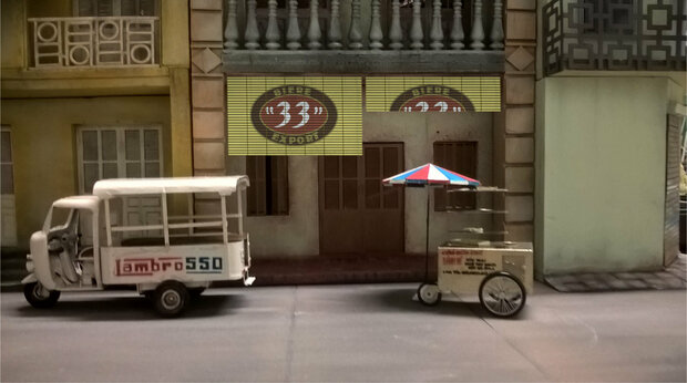 Vietnam urban decoration set 1/35