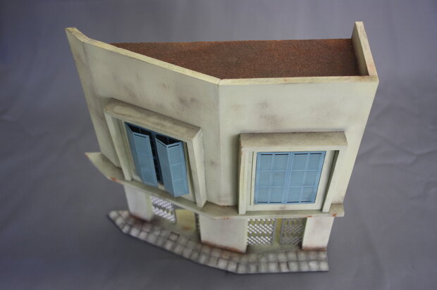 Vietnam 1/35  corner cityhouse 3