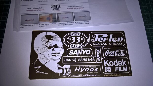 Stencil: publicity Viet-Nam war