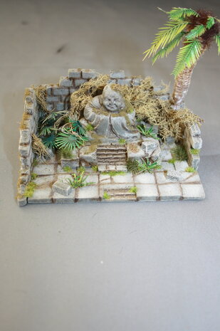 Buddha with ruin and scenery 1/72