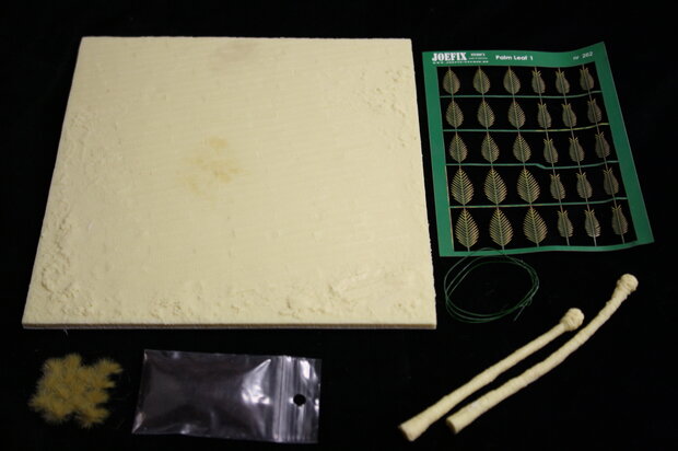 Psp airfield base &quot;palmtrees&quot; 1/72