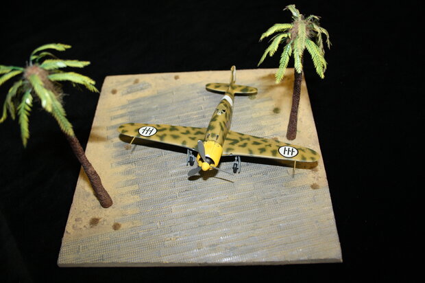 Psp airfield base &quot;palmtrees&quot; 1/72