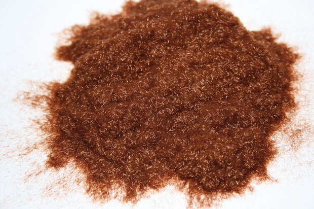 Brown grass fibres (1mm)
