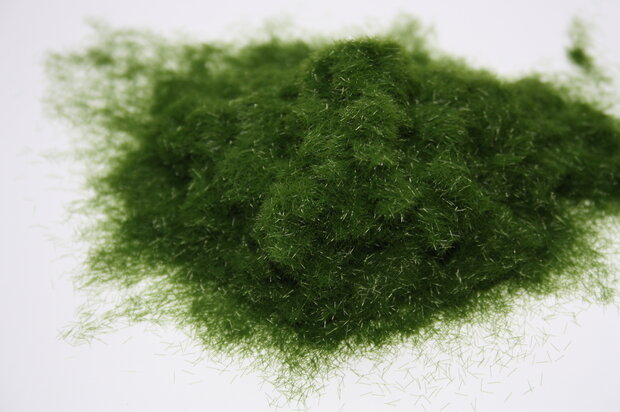 Olive green grass fibres (2mm)