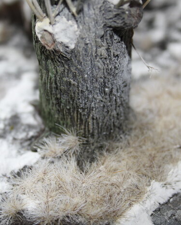 Winter coloured grass strips  (x12)