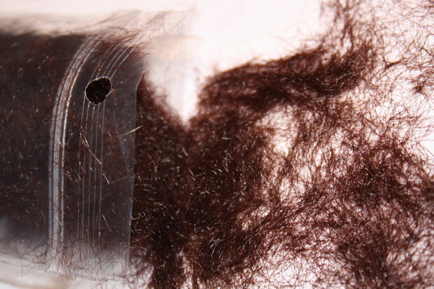 Coffee brown grass fibres 4.5 mm
