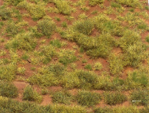 Light green grass fibres (6mm)