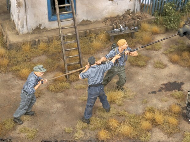 Brown grass tufts  (+/- 260 tufts)