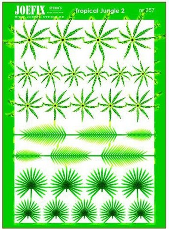 Jungle leaves set nr 2     1/35