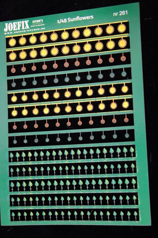 Sun flowers set - 1/48